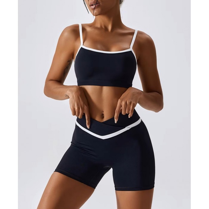 Жіночий комплект Top + Shorts model 194 (Nero) Жіночий комплект Top + Shorts model 194 (Nero)